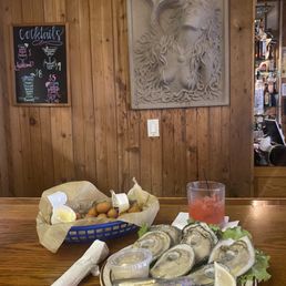 Oyster appetizer. They're huge!! Oyster appetizer. They're huge!!