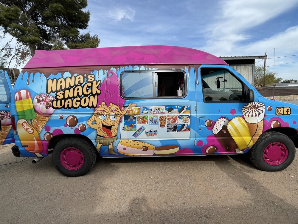NANA’S SNACK WAGON Updated June 2024 Phoenix, Arizona Ice Cream