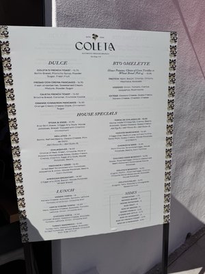 Menu photo 2 Coleta Brunch National City, CA