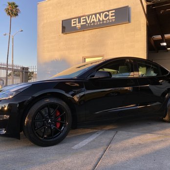 Elevance - Clear ppf red caliper paint powder coat rims - Vehicle Wraps Near Me - Cypress, California Elevance - Clear ppf red caliper paint powder coat rims - Vehicle Wraps Near Me - Cypress, California