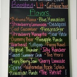 Rise Up Nutrition  - Tea Menu