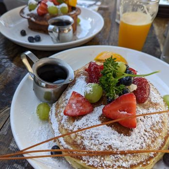 Kitchen Story - Lemon Ricotta Pancakes and Mascorpone French Toast - Breakfast & Brunch Near Me - Oakland, California Kitchen Story - Lemon Ricotta Pancakes and Mascorpone French Toast - Breakfast & Brunch Near Me - Oakland, California
