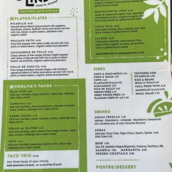 Cholita Linda - Menu 8/11/2026 - Latin American Near Me - Alameda, California Cholita Linda - Menu 8/11/2026 - Latin American Near Me - Alameda, California