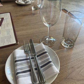 Echo & Rig - Table setting - Steakhouses Near Me - Sacramento, California