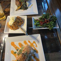 Peanut Crusted Salmon