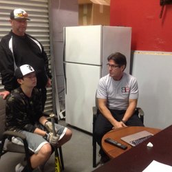 Baseball Barn - Reviewing video with a hitting client