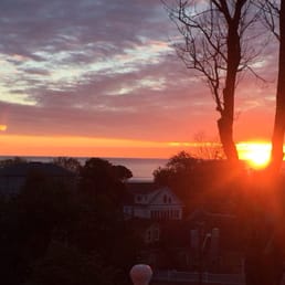Spectacular sunrise from the porch.