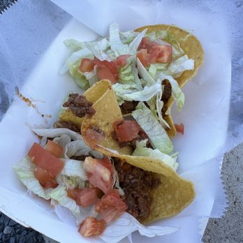 The Holler - Crunch Holler Beef Tacos (they forgot to add the sauce) - Burgers Near Me - Canton, Georgia The Holler - Crunch Holler Beef Tacos (they forgot to add the sauce) - Burgers Near Me - Canton, Georgia
