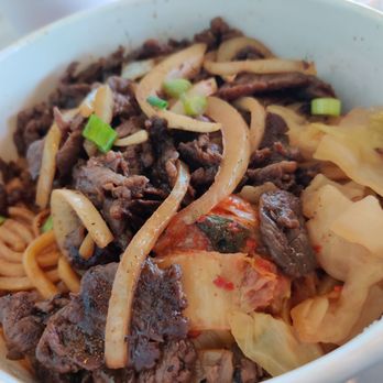 Chimac - Kbbq steak bowl with noodles - Chicken Wings Near Me - Houston, Texas Chimac - Kbbq steak bowl with noodles - Chicken Wings Near Me - Houston, Texas