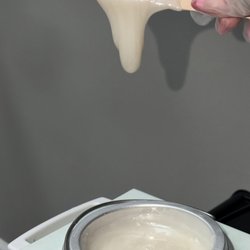 Brazils Waxing Center - Valdosta - Fresh warm wax prepared with a single-use applicator for a hygienic waxing service.