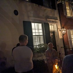 Nightly Spirits - "Martha Washington" guides us to the ghostly sightings.