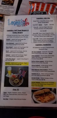 Menu photo 2 Legends - Pinhook Lafayette, LA