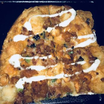 Studio Movie Grill - Half of the buffalo chicken flatbread in a to go container. Theater was too dark for a photo once it came lol - Cinema Near Me - Seminole, Florida Studio Movie Grill - Half of the buffalo chicken flatbread in a to go container. Theater was too dark for a photo once it came lol - Cinema Near Me - Seminole, Florida