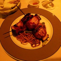 Wood Fired Pancetta Scallops