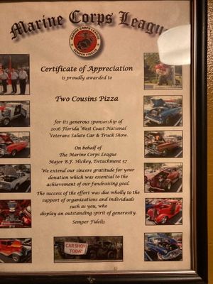 Menu photo 1 Two Cousins Pizzeria Seminole, FL
