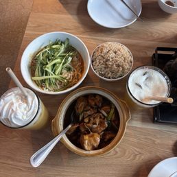 Dan Dan Noodles Three Cup Chicken