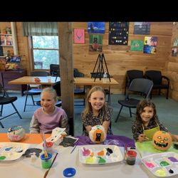 The Drawing Room - Pumpkin painting!