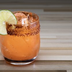 Carson Kitchen - Get Shorty Cocktail Blanco tequila, grapefruit, fresh lime, cayenne simple syrup