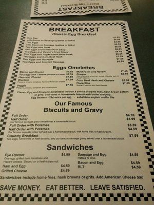 Menu photo 7 Sebring Diner Sebring, FL