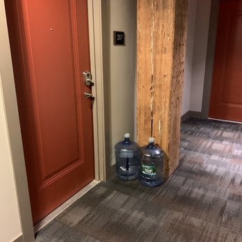 Modera Lofts - Gallons like this are what new the manager expects concierge to carry up/down even while they are pregnant. - Apartments Near Me - Jersey City, New Jersey Modera Lofts - Gallons like this are what new the manager expects concierge to carry up/down even while they are pregnant. - Apartments Near Me - Jersey City, New Jersey