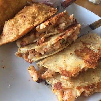Mariscos Ocho Tostadas - Amazing shrimp tacos! Empanadas are just as good ! - Seafood Near Me - Puerto Vallarta, JAL