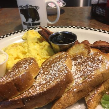 Black Bear Diner Oakley - French style toast w/scrambled and bacon - Diners Near Me - Oakley, California