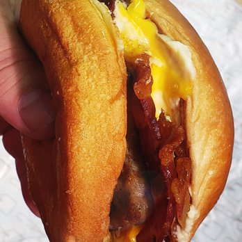 Wendy's - Shake Hands With The Baconator!! ;D - Burgers Near Me - West Caldwell, New Jersey Wendy's - Shake Hands With The Baconator!! ;D - Burgers Near Me - West Caldwell, New Jersey