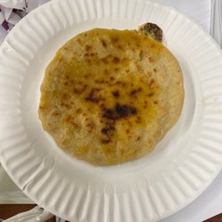 Hermano Lejano Market And Restaurant - Pupusa it's huge!