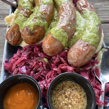 Waldmann Brewery - Bratwurst Platter - Breweries Near Me - Saint Paul, Minnesota Waldmann Brewery - Bratwurst Platter - Breweries Near Me - Saint Paul, Minnesota