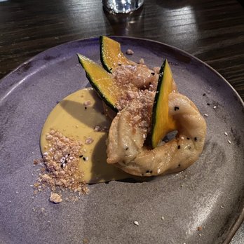 Sparrow + Wolf - Black sesame donut with kabocha - New American Near Me - Las Vegas, Nevada