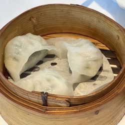 Iron Chef Chinese Restaurant - Steamed Chive and Shrimp Dumplings
