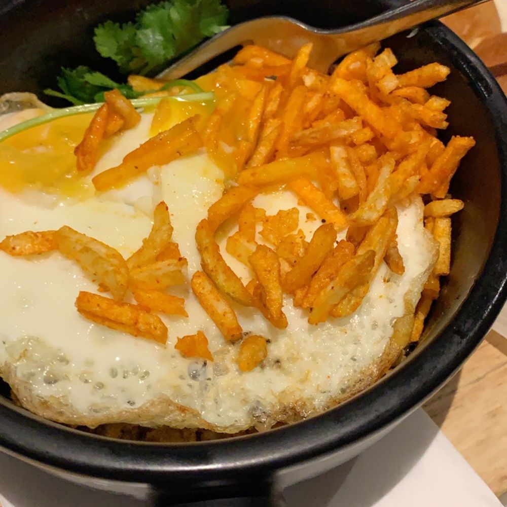 Dishoom - Keema Per Eedu breakfast bowl! - Indian Near Me - Edinburgh, EDH Dishoom - Keema Per Eedu breakfast bowl! - Indian Near Me - Edinburgh, EDH