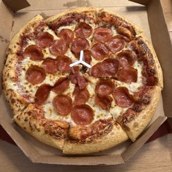 Pizza Hut - Looked pretty good, but not the thin crust ordered.