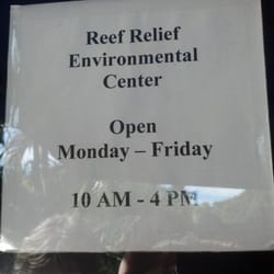 Reef Relief Environmental Education Center - Hours
