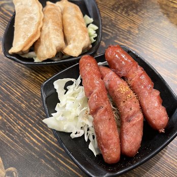 Fun Station - Fried gyoza and fried sausage - Noodles Near Me - Honolulu, Hawaii Fun Station - Fried gyoza and fried sausage - Noodles Near Me - Honolulu, Hawaii