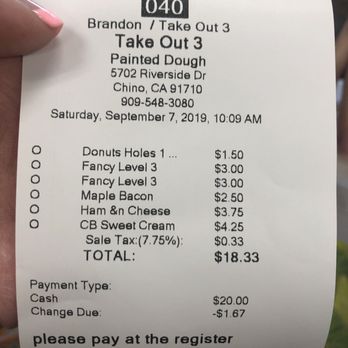 Painted Dough - i love the donut names!! fancy lvl 3 haha ;) super super fancyyyy - Donuts Near Me - Chino, California Painted Dough - i love the donut names!! fancy lvl 3 haha ;) super super fancyyyy - Donuts Near Me - Chino, California
