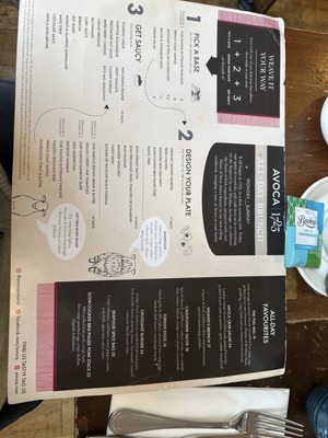 Menu photo 2 Avoca Dublin, D