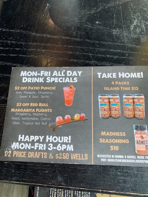 Menu photo 2 Barrel House Dubuque, IA