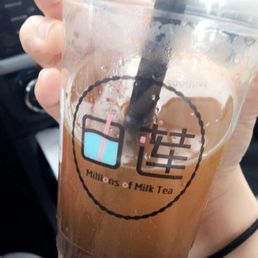 Lychee green tea with tapioca Lychee green tea with tapioca