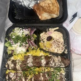 Kefta kebab Plate Kefta kebab Plate
