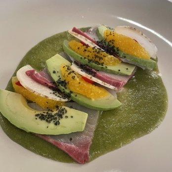 Arlo Kitchen and Bar - Hamachi Crudo - Seafood Near Me - Northport, New York Arlo Kitchen and Bar - Hamachi Crudo - Seafood Near Me - Northport, New York