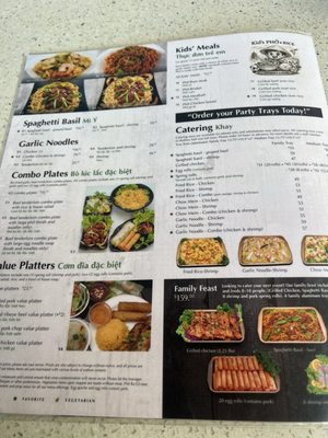 Menu photo 1 Pho Ba Co Irvine, CA