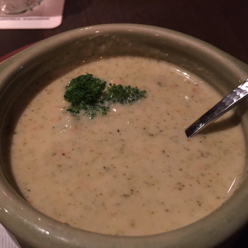 Parkside 23 - Savory broccoli cheddar soup - homemade! - New American Near Me - Brookfield, Wisconsin Parkside 23 - Savory broccoli cheddar soup - homemade! - New American Near Me - Brookfield, Wisconsin