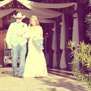 Stone Oak Ranch - Walking out of barn- view inside barn - Venues & Event Spaces Near Me - Murchison, Texas