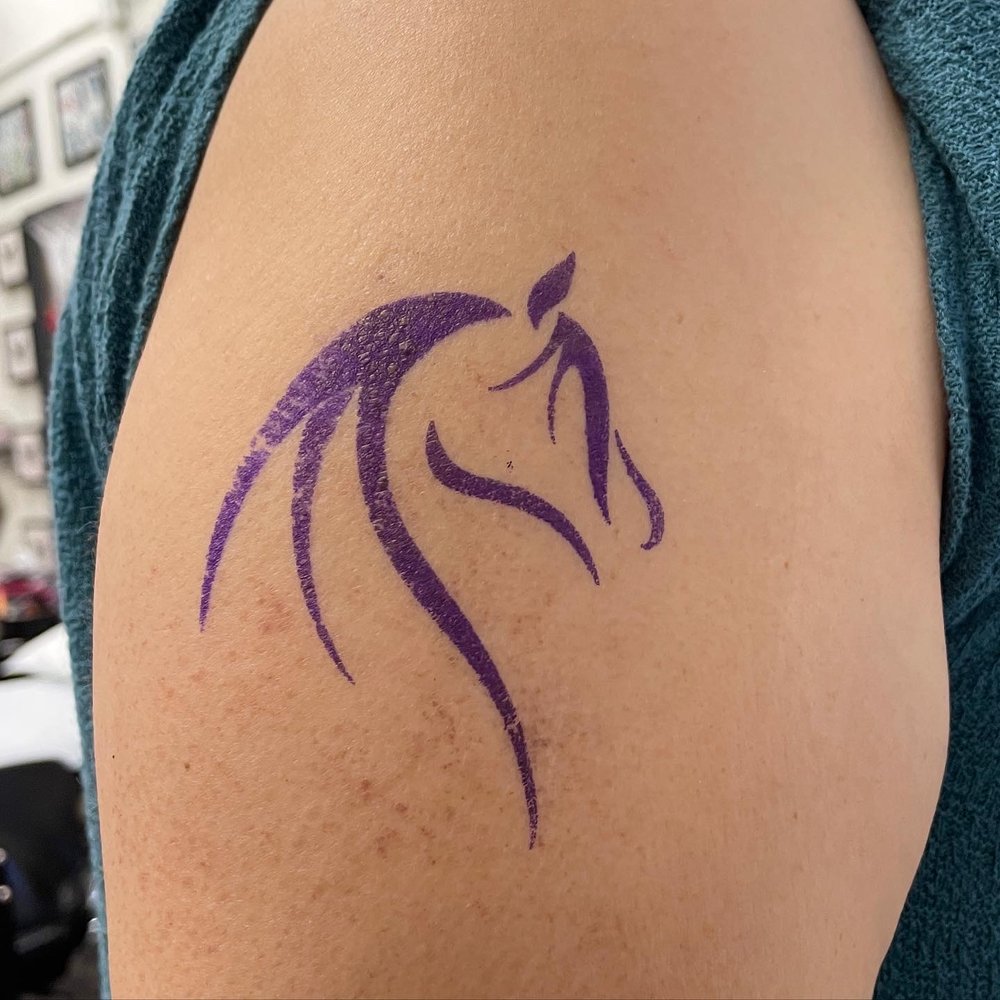 Stencil of my tattoo Stencil of my tattoo
