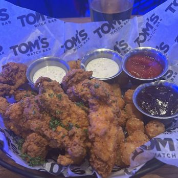 Tom's Watch Bar - Chicken tenders and tots - Sports Bars Near Me - Indianapolis, Indiana Tom's Watch Bar - Chicken tenders and tots - Sports Bars Near Me - Indianapolis, Indiana