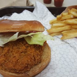 Wendy's - Just seek out the nearest Popeye's, you can thank me later.