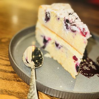44 Mills Kitchen + Tap - Lemon berry cake - New American Near Me - Concord, North Carolina