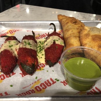 Taco Rock - Best Mexican cheese poppers and empanadas! - Tacos Near Me - Arlington, Virginia