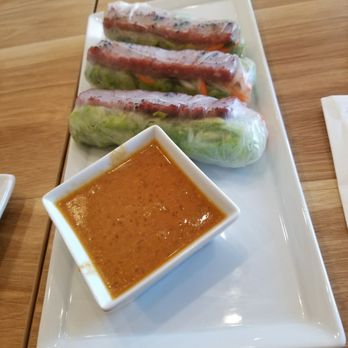 Lotus & Light - For Starters  Nem Nuong Cuom  These rolls are tasty and crunchy! - Vietnamese Near Me - Burbank, California